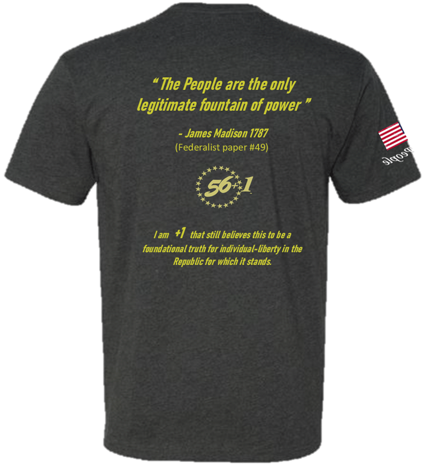 People are the fountain of power Black
