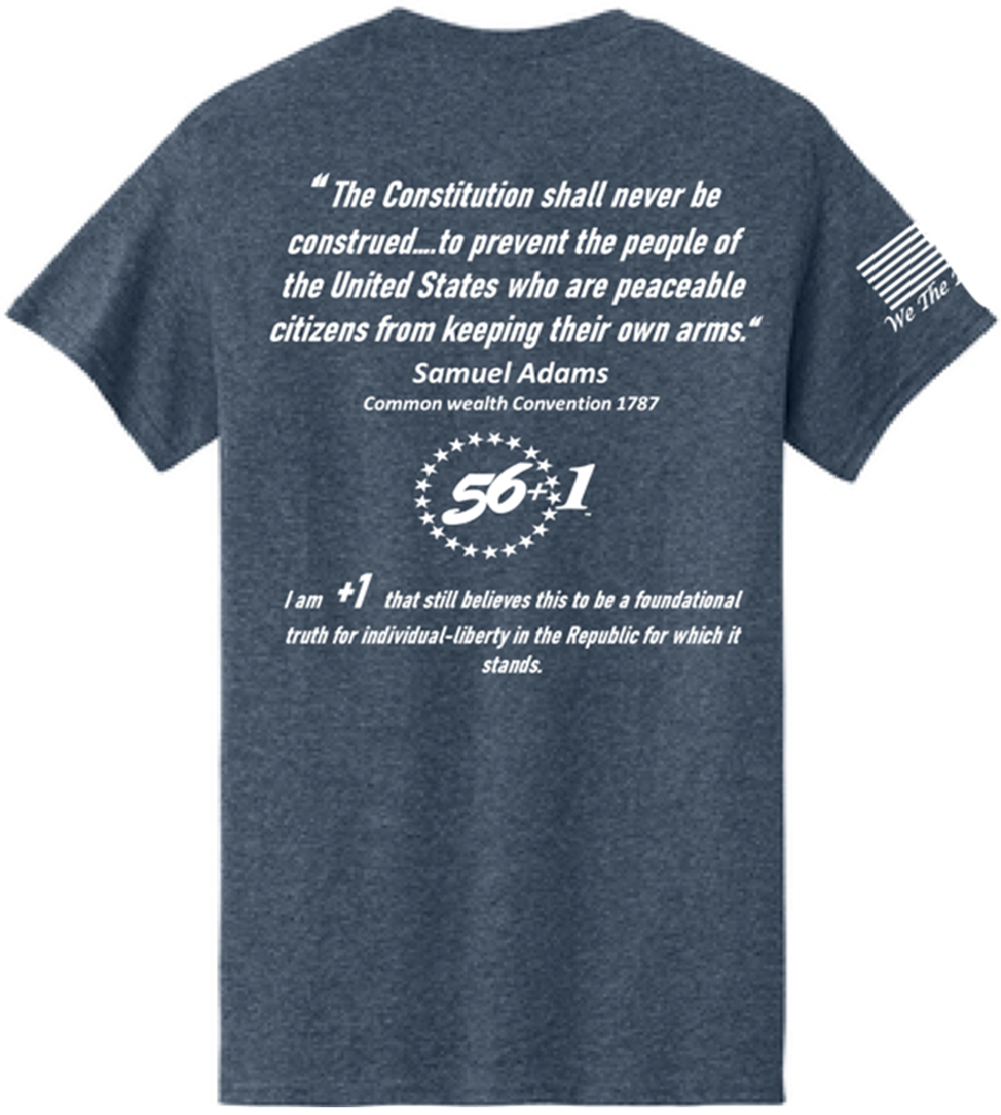 ZHvCotblend Navy The Constitution shall never be construed